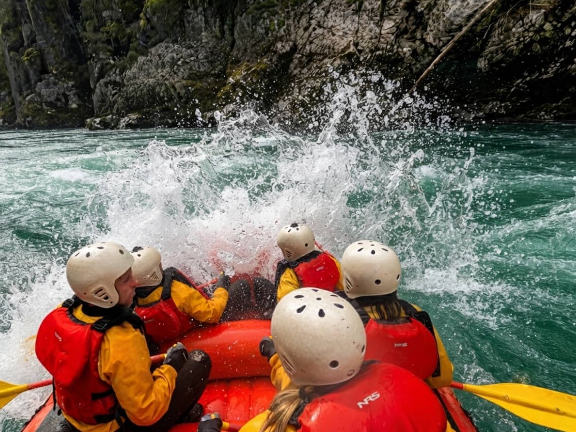 Rafting al límite con Chile