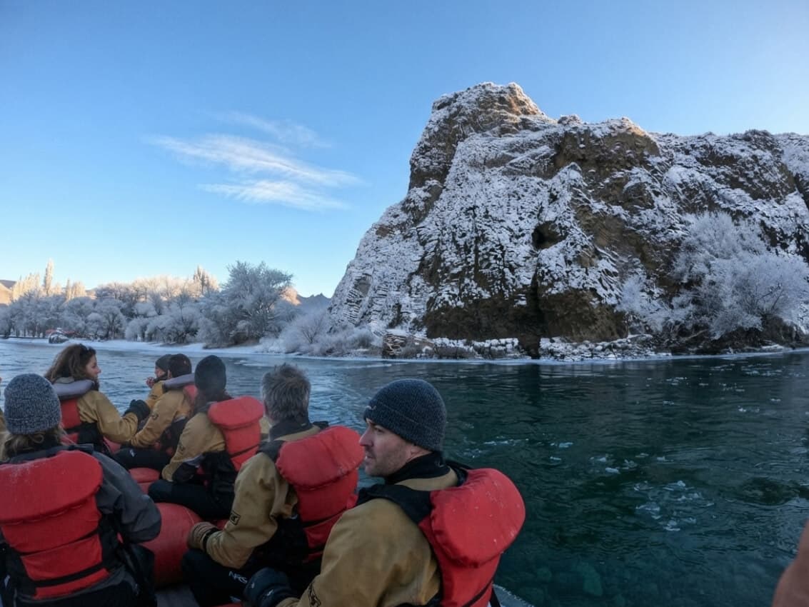 Rafting Limay por la estepa patagónica